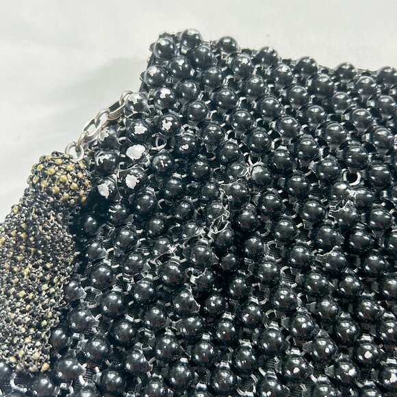 Vintage Beaded Hand Purse and Hand Mirror - Picture 9 of 14